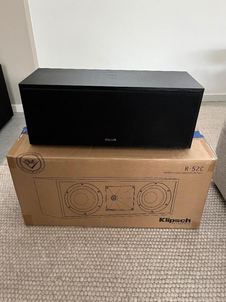 Klipsch center speaker, Audio, Tv en Foto, Luidsprekers, Zo goed als nieuw, Center speaker, 60 tot 120 watt, Overige merken, Ophalen of Verzenden