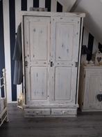 Eiken Kast met Schuifdeuren, Huis en Inrichting, Kasten | Kledingkasten, Ophalen, Gebruikt, 100 tot 150 cm, 200 cm of meer
