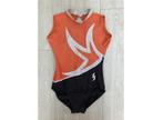 ZGAN Startner Gympakje Turnpakje Oranje Turnpak Mt 146 - 152, Zwart, Ophalen of Verzenden, Zo goed als nieuw, Turnpak(je)
