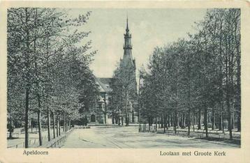 (300-465-011) Apeldoorn Loolaan met Groote Kerk beschikbaar voor biedingen