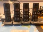 Philips D215 Quattro Draadloze Telefoon - 4 Handsets, Telecommunicatie, Vaste telefoons | Handsets en Draadloos, Ophalen of Verzenden