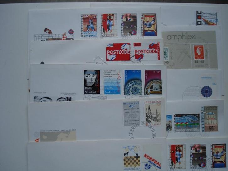 Eerste Dag Enveloppen Nederland, Postzegels en Munten, Postzegels | Eerstedagenveloppen, Onbeschreven, Nederland, Ophalen of Verzenden