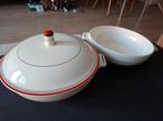 Schalen (2) Societe Ceramique, en deksel, Ophalen