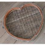 Riviera maison rattan hart dienblad, Ophalen, Zo goed als nieuw, Overige materialen