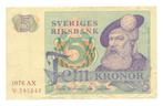 Zweden 5 Kronor 1965-1981, Ophalen of Verzenden, Overige landen, Los biljet