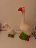 Heico Ganzenlampen Set - Groot & Klein, Kunststof, Gebruikt, Vintage, Ophalen of Verzenden