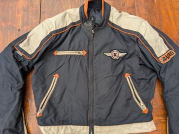 Cordura motorjack kort en leren jeans beschikbaar voor biedingen