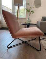 Prachtige troubadour velvet fauteuil roze So True, Ophalen, 75 tot 100 cm, Zo goed als nieuw, 75 tot 100 cm