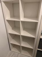 Ikea Kallax Kast - Wit, Ophalen, Met plank(en), Kunststof, 100 tot 150 cm