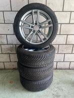 Winterset BMW 3 Serie 17 inch met continental banden 5X120, Gebruikt, Banden en Velgen, 17 inch, Berkvens