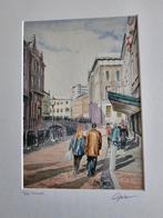 Aquarel van Gerrit van Westen,  gesigneerd, Ophalen of Verzenden