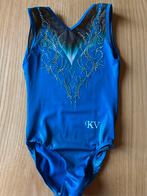 Turnpakje KV Leotards Maat CM, Gebruikt, Blauw, Turnpak(je), Kindermaat 122 t/m 140