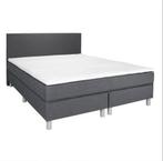 Leen Bakker Alta Bed Grijs - 120x200, Gebruikt, Tweepersoons, Ophalen of Verzenden, Overige maten