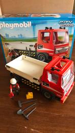 Playmobil city action vrachtwagen kiepauto compleet 5283, Ophalen of Verzenden, Zo goed als nieuw