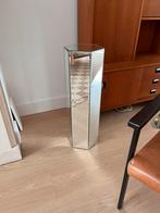 Spiegel Zuil / Bijzettafel, Huis en Inrichting, Woonaccessoires | Zuilen en Pilaren, Ophalen, Gebruikt