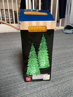 Lemax Crystal verlichte kerstboom Medium in 3 kleuren 2x, Ophalen of Verzenden, Zo goed als nieuw