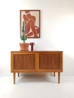 Vintage Deens dressoirtje palissander tv meubel sideboard, Ophalen of Verzenden, Huis en Inrichting