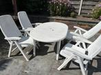 Tuinset, Tuin en Terras, Tuinsets en Loungesets, Ophalen, 4 zitplaatsen, Kunststof, Gebruikt