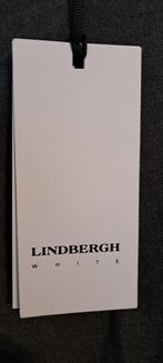 Lindbergh White Slim Fit Heren Broek Grijs Maat 50 Nieuw, -, Maat 48/50 (M), -, Nieuw