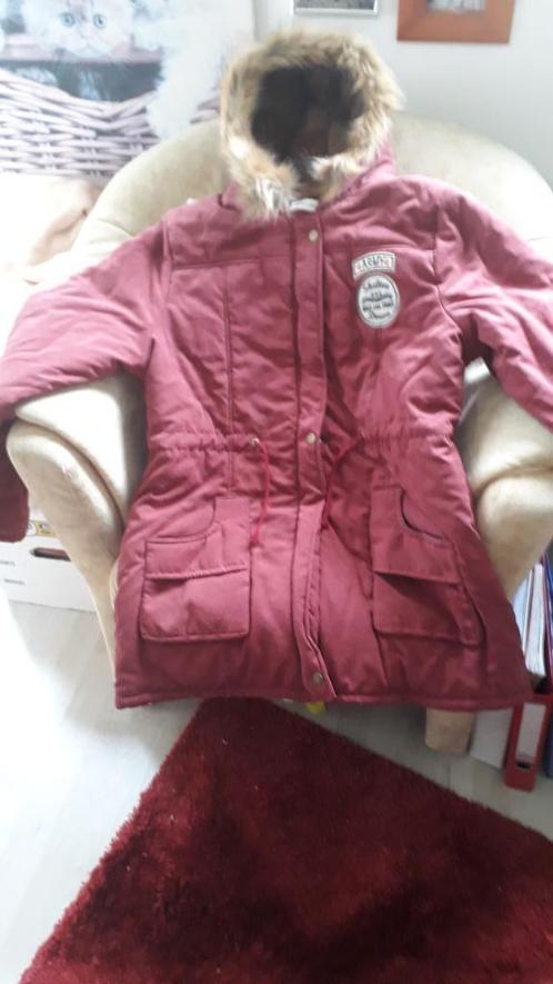 Winterjas dames, Kleding | Dames, Jassen | Winter, Nieuw, Maat 42/44 (L), Rood, Ophalen