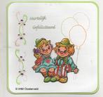 3D Kaart Verjaardag 11  Clowntjes, Hobby en Vrije tijd, Kaarten | Zelfgemaakt, Ophalen of Verzenden, Nieuw, Overige thema's