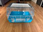 Ferplast hamsterkooi met buis inc diverse benodigdheden, Dieren en Toebehoren, Kooi, Minder dan 75 cm, Zo goed als nieuw, Hamster