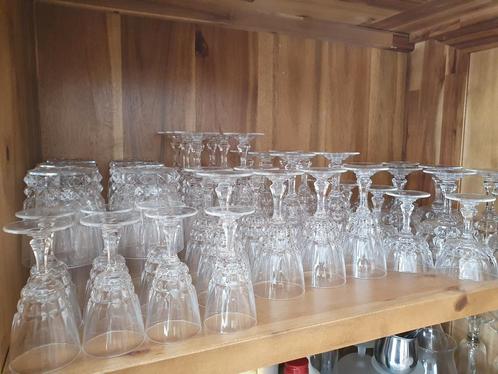 Glasservies Christal d'Arques Pompadour, Verzamelen, Glas en Borrelglaasjes, Zo goed als nieuw, Overige typen, Ophalen