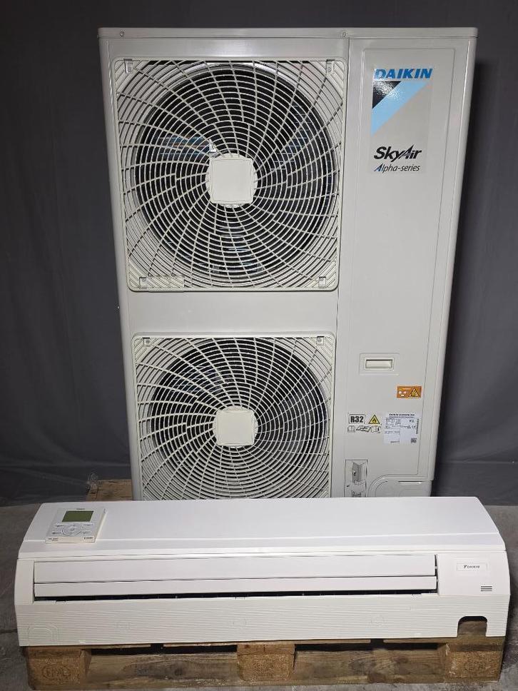 Daikin SkyAir wandairco 11,2 kW Alpha series R32 A++, Witgoed en Apparatuur, Airco's, Refurbished, Wandairco, 100 m³ of groter