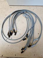 4 setjes Madrigal Laboratories HPC RCA interlinks, Ophalen of Verzenden, Gebruikt, Minder dan 2 meter, Interlink-kabel