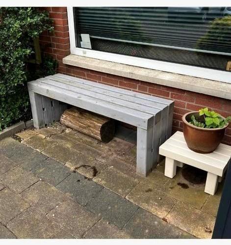 Diverse houten meubels, Tuin en Terras, Tuinbanken, Zo goed als nieuw, Hout, Ophalen