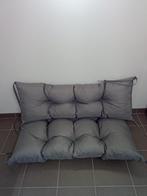 Grijze pallet kussenset, Huis en Inrichting, Ophalen, Gebruikt, Grijs, Rechthoekig