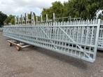 Schuifpoorten Nieuw 11 mtr lang x 140 cm hoog, Ophalen, Nieuw, IJzer