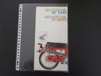 Folder Honda 50cc C110 en 50cc C100, Verzenden, Zo goed als nieuw