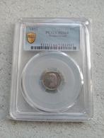 10 Cent 1892 MS64, Zilver, Ophalen of Verzenden, 10 cent, Koningin Wilhelmina