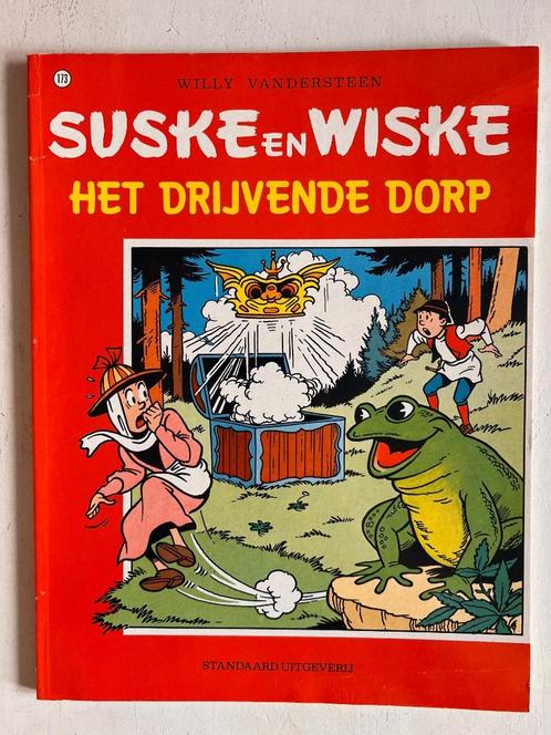 Suske en Wiske -173- Het drijvende dorp [9e druk], Boeken, Stripboeken, Gelezen, Eén stripboek, Ophalen of Verzenden