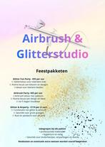 Airbrush en glitter tattoos, Ophalen, Nieuw, Verjaardag