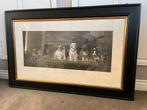 Te Koop: Gravure van verschillende hondenrassen, Antiek en Kunst, Kunst | Etsen en Gravures, Ophalen