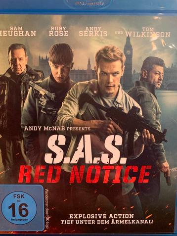 SAS: Red Notice - Blu-ray Actiefilm beschikbaar voor biedingen