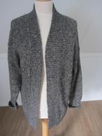 Vest 40, grijs/blauw/gouddraad, Giulia e Tu, bijna nieuw, Kleding | Dames, Maat 38/40 (M), Blauw, Ophalen of Verzenden, Zo goed als nieuw