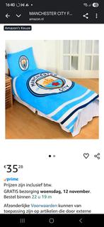 Manchester City Dekbedovertrek 140x200 - Nieuw!, Eenpersoons, Blauw, Dekbedovertrek, Nieuw