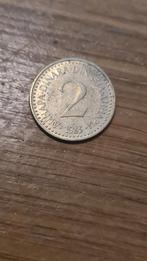 Joegoslavië - 2 Dinar 1983, Verzenden, Joegoslavië, Losse munt