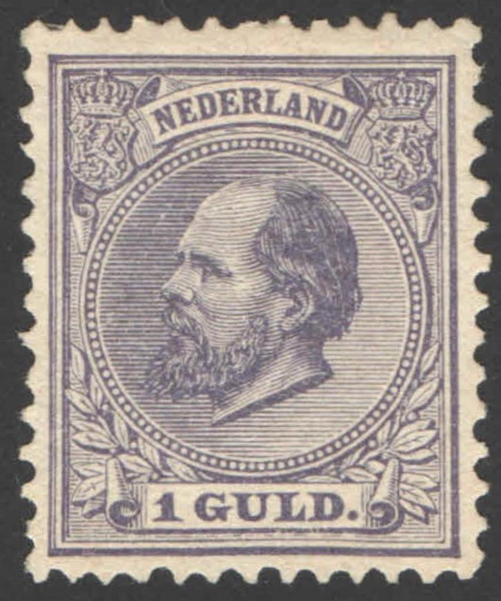 Nederland NVPH nr 28 ongebruikt Koning Willem III 1888, Postzegels en Munten, Postzegels | Nederland, Postfris, T/m 1940, Verzenden