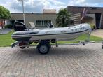 Talamex S-Line 380 ALU Rib + 25pk Mercury + kalf trailer !, Watersport en Boten, Gebruikt, Benzine, Minder dan 70 pk, Overige merken