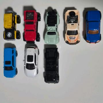 4x4 en terreinwagen schaalauto's (Hot Wheels en Matchbox) beschikbaar voor biedingen