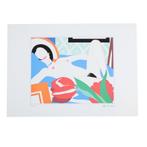 Offset Litho Naar Tom Wesselmann Monica With Tulips 299/450, Antiek en Kunst, Kunst | Litho's en Zeefdrukken, Ophalen of Verzenden