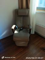 sta op stoel beige leer. ziet er goed uit en werkt prima., Huis en Inrichting, Stoelen, Ophalen, Gebruikt, Bruin, Leer