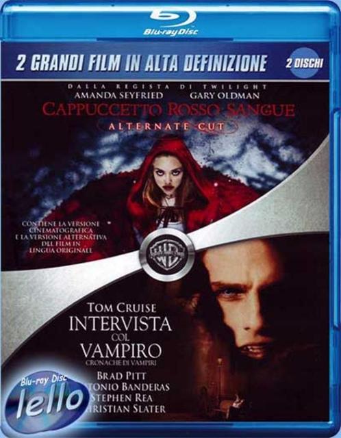 Blu-ray: Interview with the Vampire & Red Riding Hood, NLO, Cd's en Dvd's, Blu-ray, Nieuw in verpakking, Horror, Ophalen of Verzenden