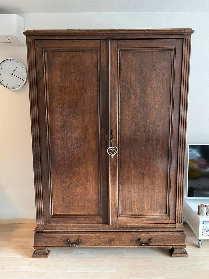 Franse antieke linnenkast, Huis en Inrichting, Kasten | Overige, Ophalen of Verzenden