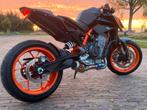 Titanium Akrapovic Demper met 2-1 Linkpijp ktm Duke 890R, Ophalen of Verzenden, Gebruikt