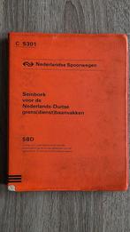 Seinboek voor Nederlands-Duitse grens (dienst) baanvakken, Verzamelen, Spoorwegen en Tramwegen, Ophalen of Verzenden, Gebruikt